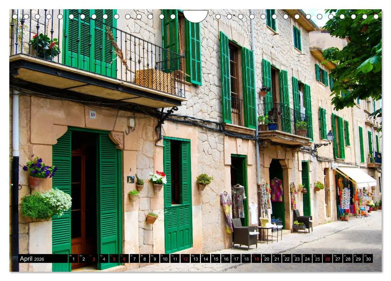 Bild: 9783516208672 | MALLORCA zum VERLIEBEN (Wandkalender 2026 DIN A4 quer), CALVENDO...