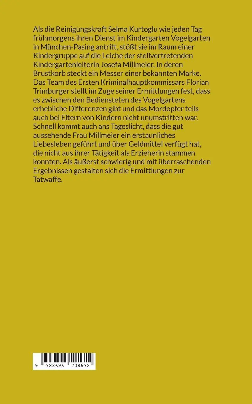 Rückseite: 9783696708672 | Das vierte Messer | Toni Wutz | Taschenbuch | 336 S. | Deutsch | 2026