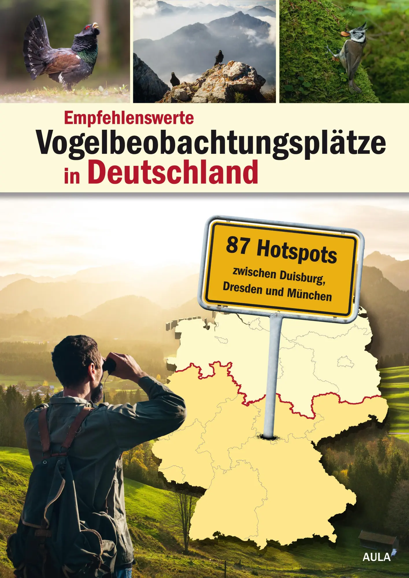 Cover: 9783891048672 | Empfehlenswerte Vogelbeobachtungsplätze in Deutschland | Falke | Buch
