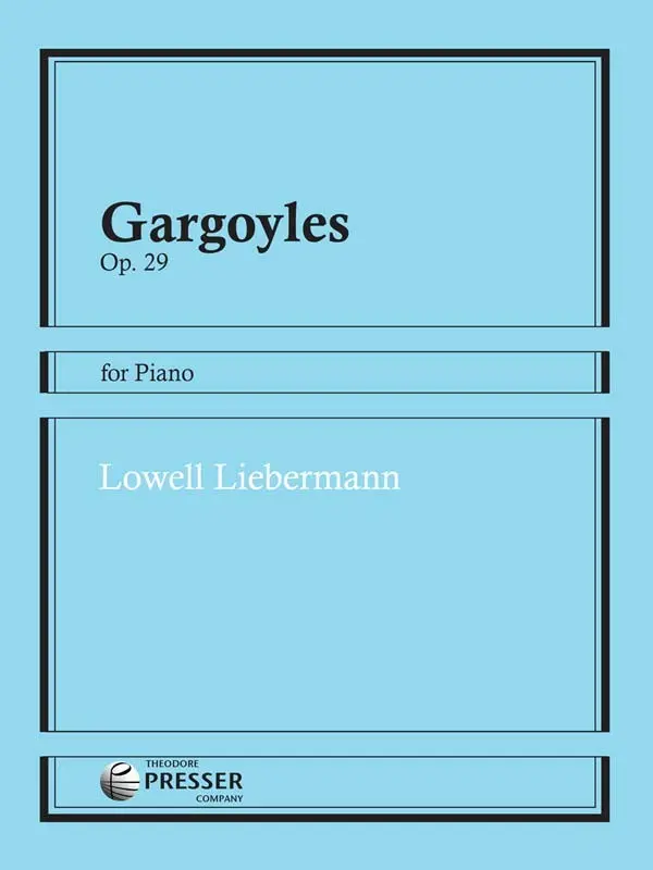 Cover: 9781491108772 | Gargoyles | For Piano | Lowell Liebermann | Buch | EAN 9781491108772