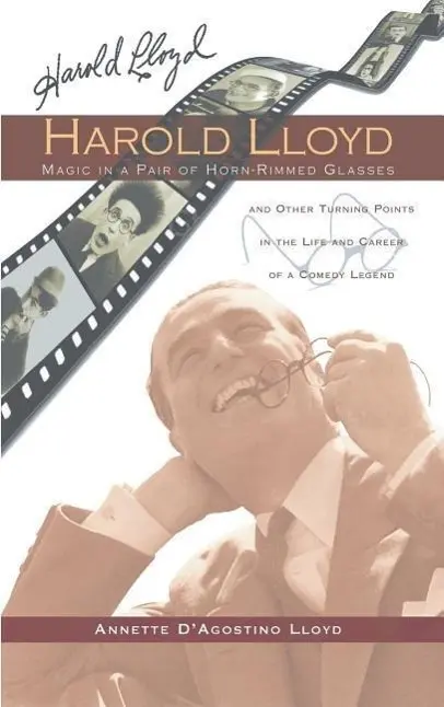 Cover: 9781593938772 | Harold Lloyd - Magic in a Pair of Horn-Rimmed Glasses (hardback)