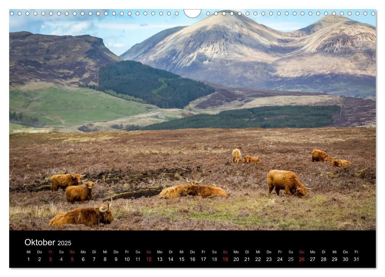 Bild: 9783435568772 | Schottland - Die wundervolle Isle of Skye (Wandkalender 2025 DIN A3...