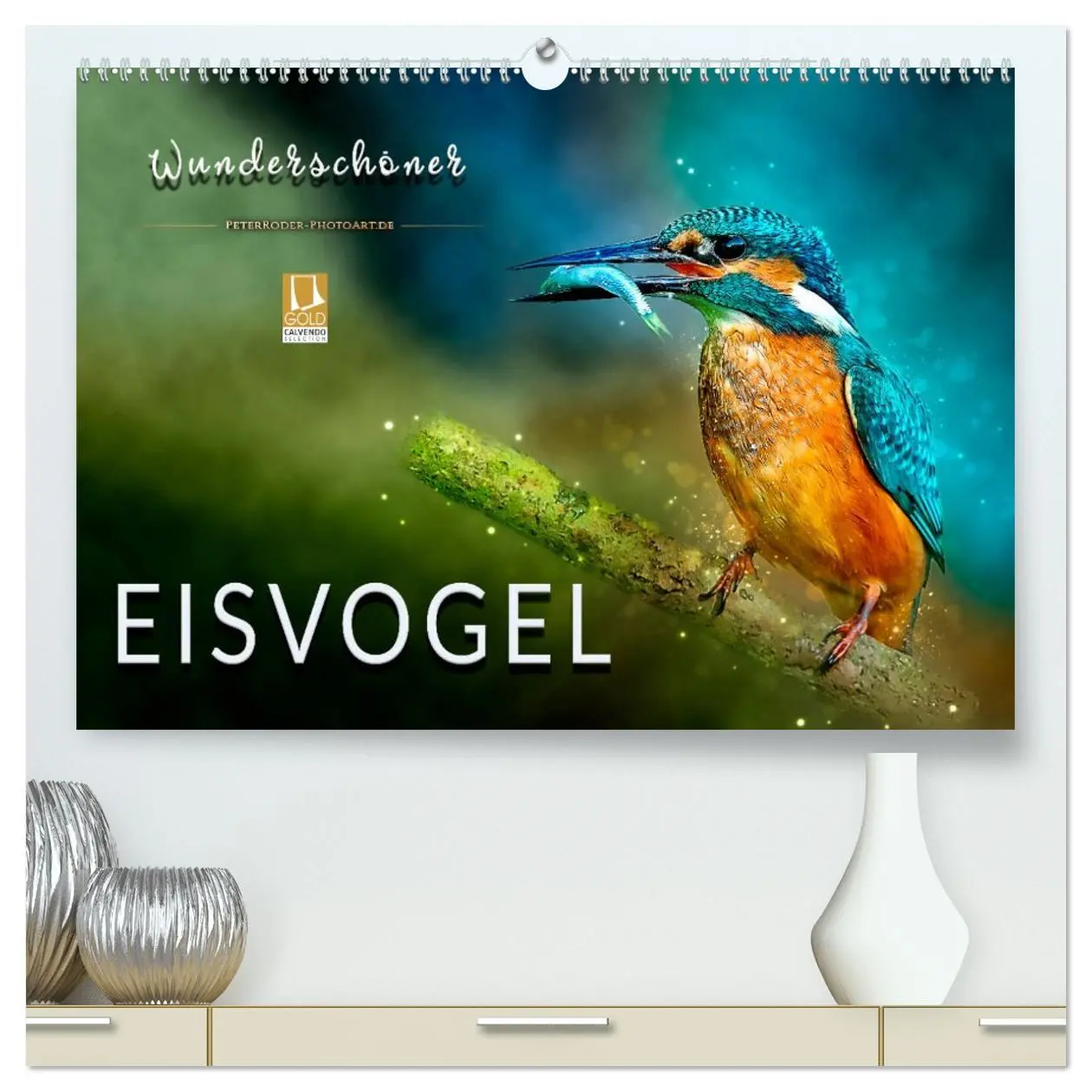 Cover: 9783457728772 | Wunderschöner Eisvogel (hochwertiger Premium Wandkalender 2026 DIN...