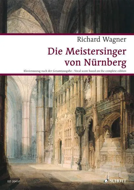 Cover: 9783795798772 | Die Meistersinger von Nürnberg, Klavierauszug | Oper. WWV 96. | Voß