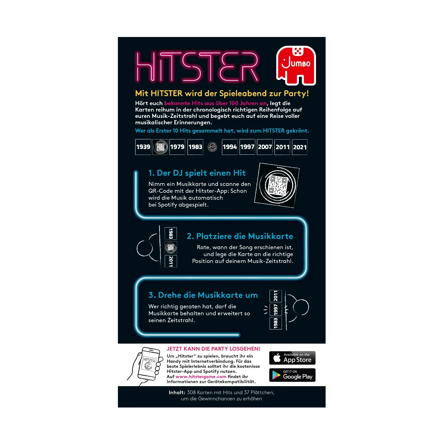 Bild: 8710126198872 | Hitster | Spiel | Brettspiel | 19887 | Deutsch | 2022