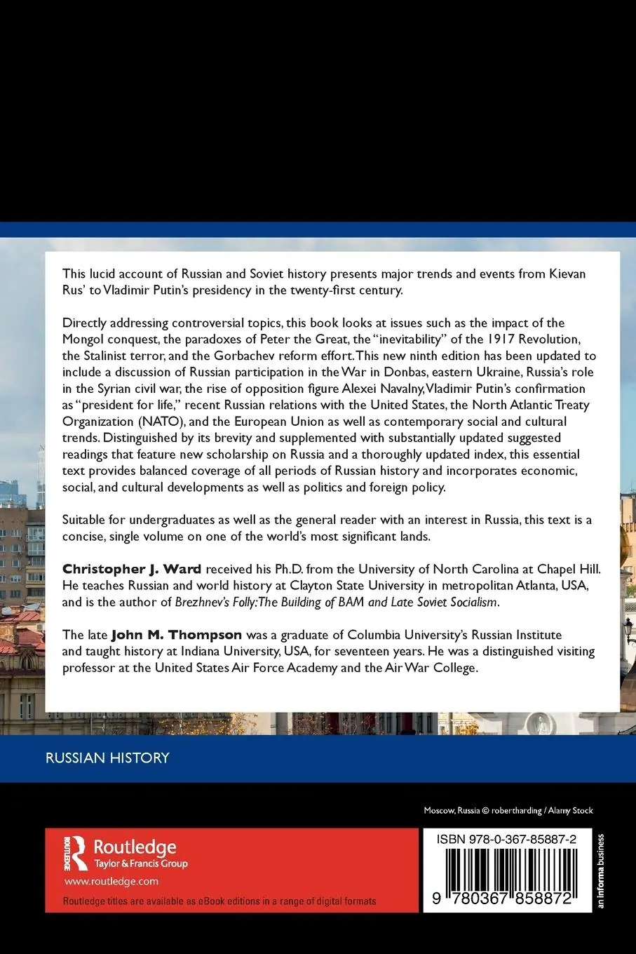 Rückseite: 9780367858872 | Russia | A Historical Introduction from Kievan Rus' to the Present
