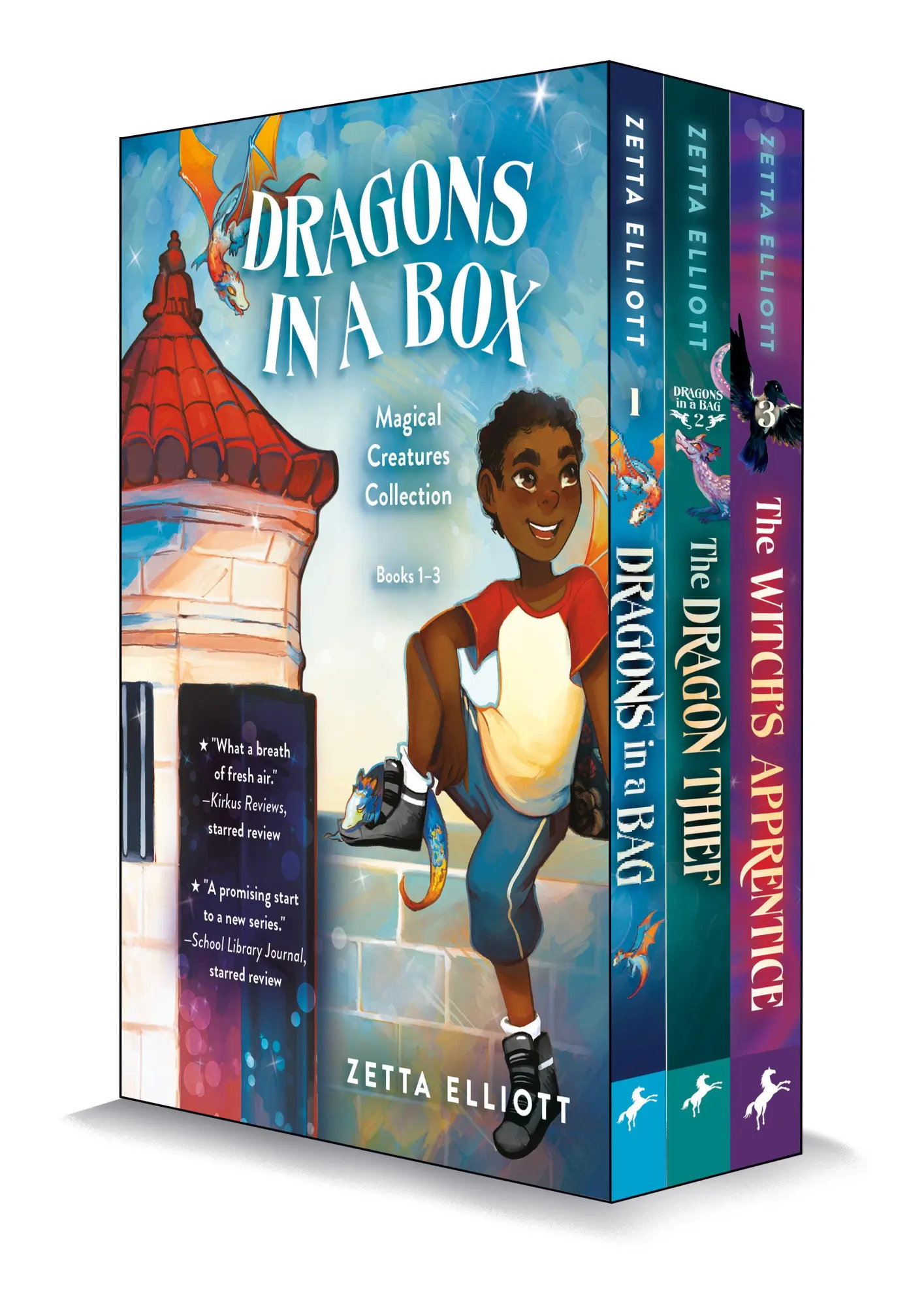 Cover: 9780593648872 | Dragons in a Box | Magical Creatures Collection | Zetta Elliott | Box