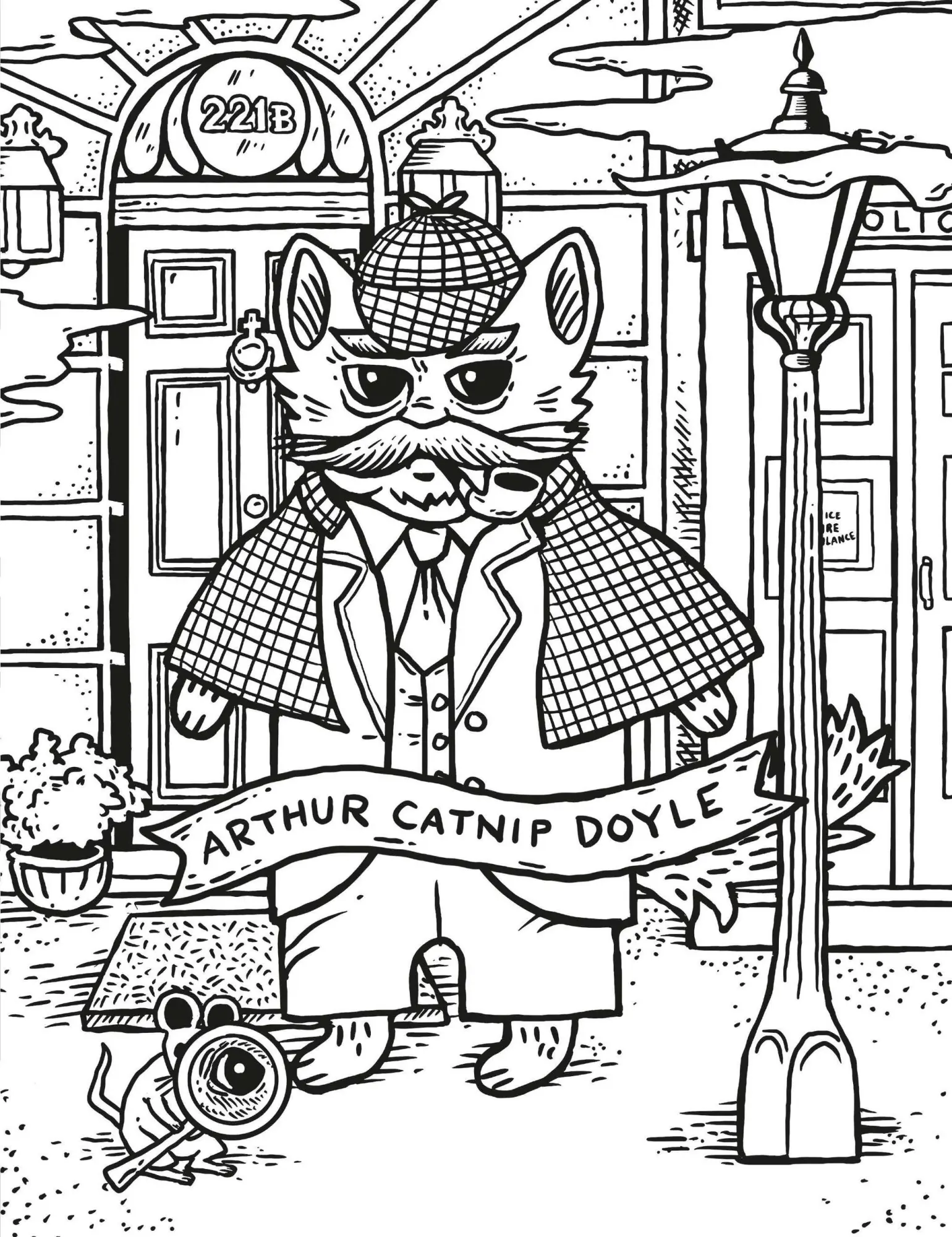 Bild: 9780762488872 | Literary Cats Coloring Book | Andrew Shaffer | Taschenbuch | RP Studio