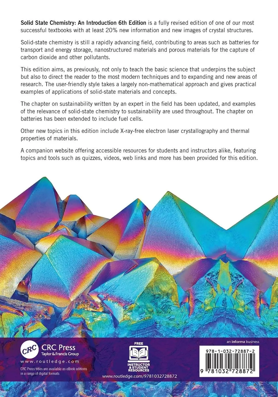 Rückseite: 9781032728872 | Solid State Chemistry | An Introduction | Elaine A. Moore (u. a.)