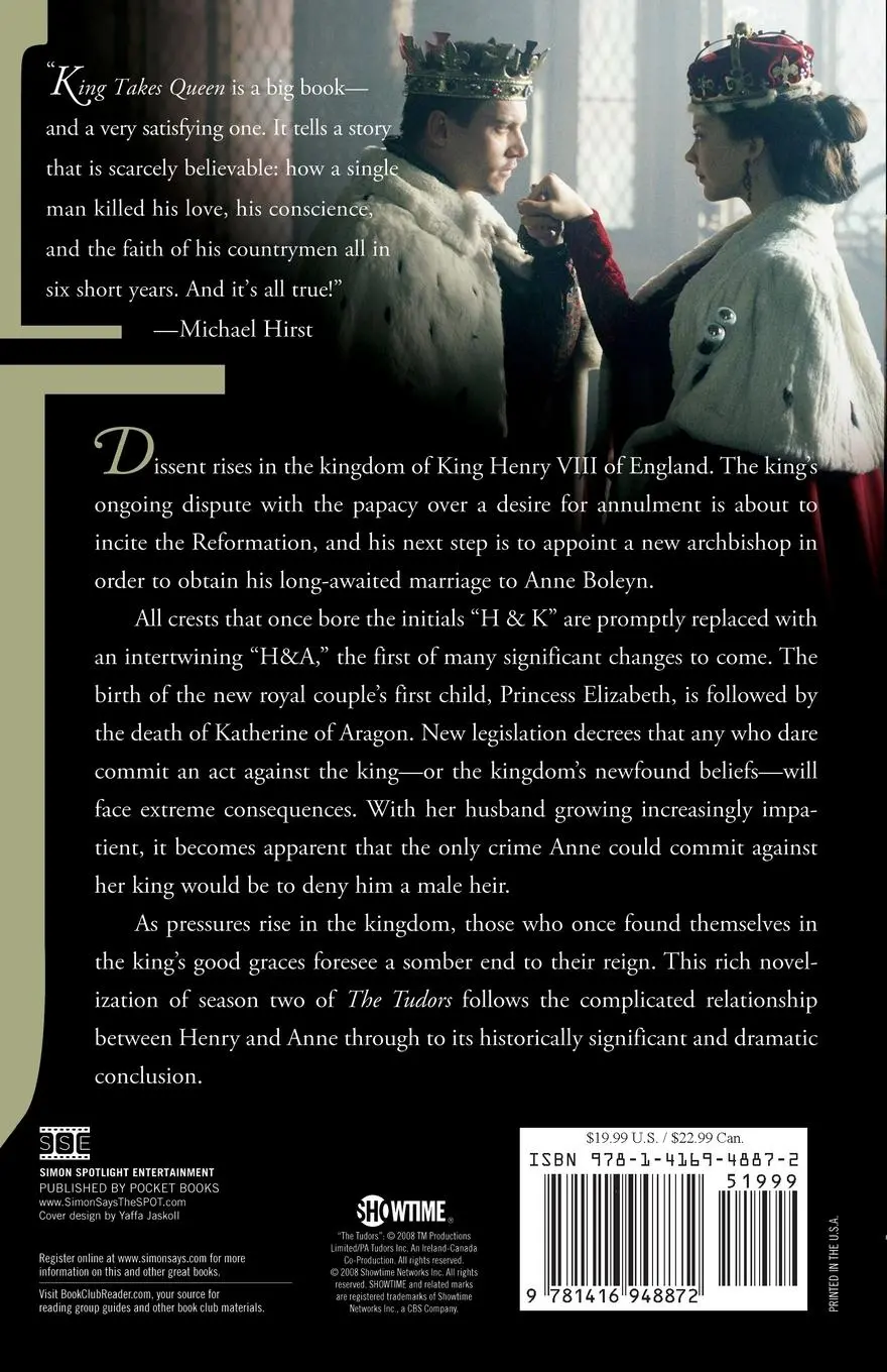 Rückseite: 9781416948872 | King Takes Queen | Elizabeth Massie | Taschenbuch | Englisch | 2008