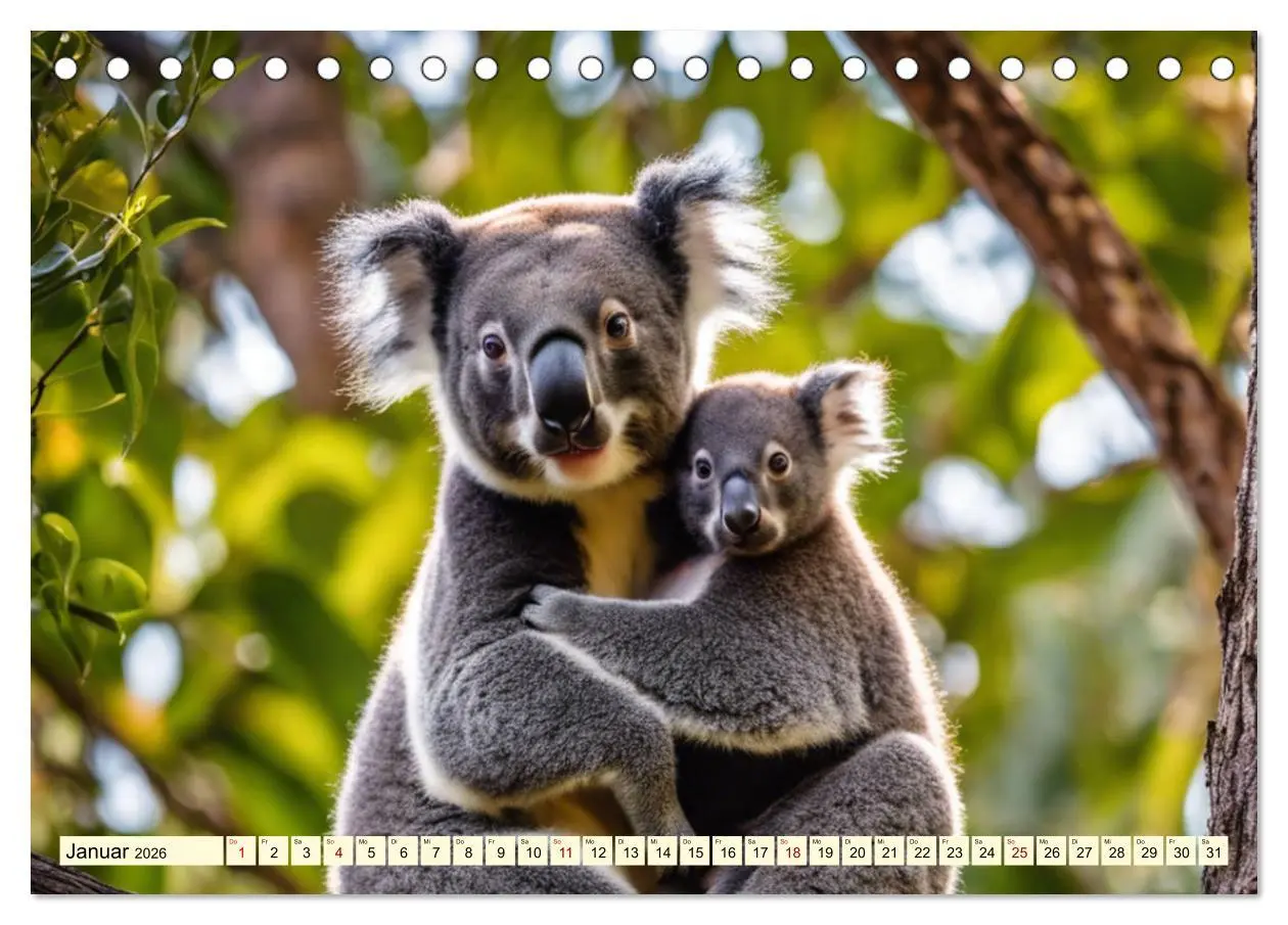 Bild: 9783457408872 | Australiens faszinierende Fauna (Tischkalender 2026 DIN A5 quer),...