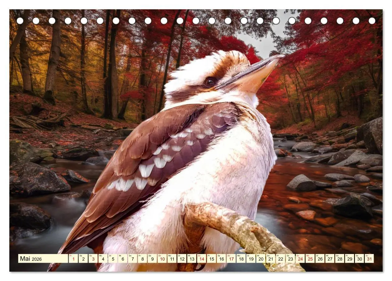 Bild: 9783457408872 | Australiens faszinierende Fauna (Tischkalender 2026 DIN A5 quer),...