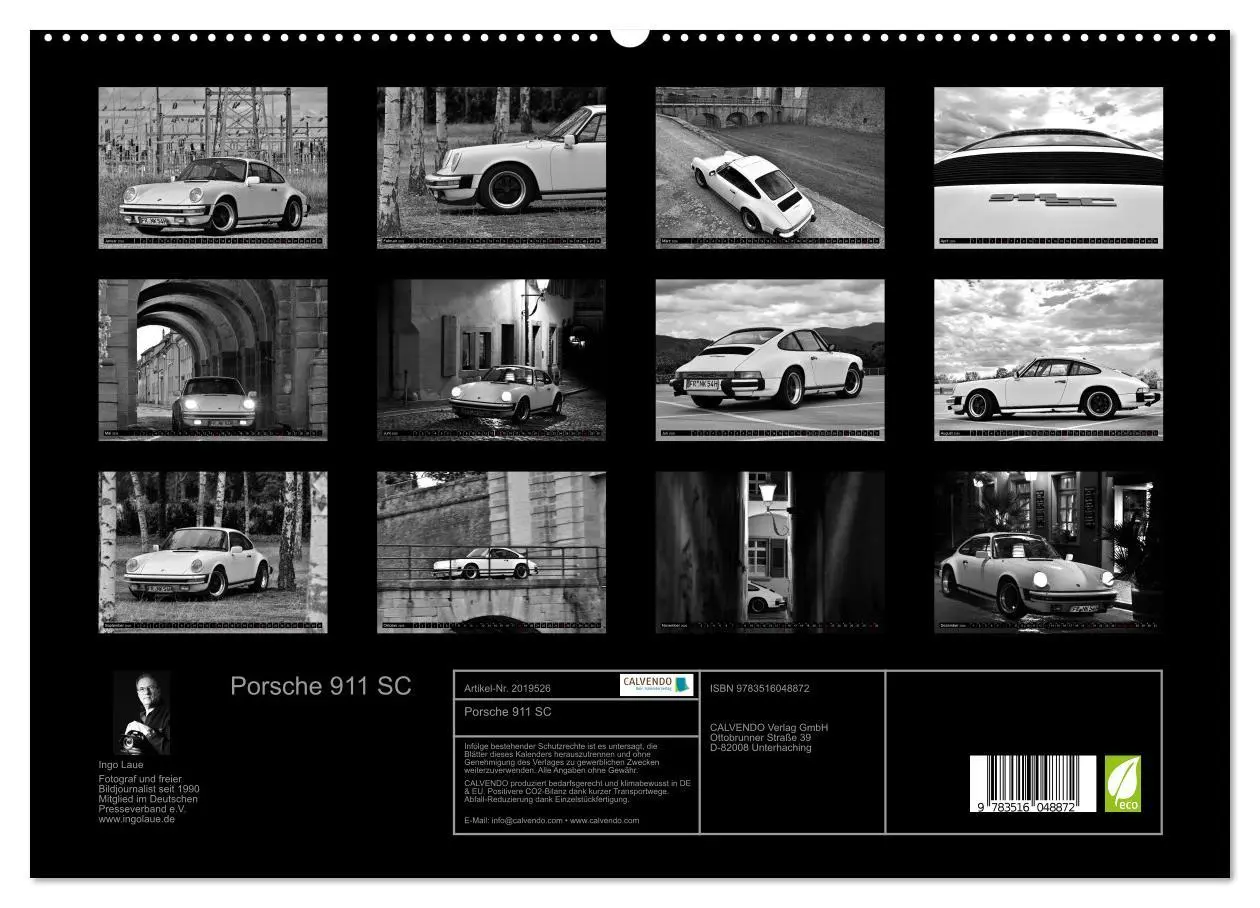 Bild: 9783516048872 | Porsche 911 SC (hochwertiger Premium Wandkalender 2026 DIN A2...