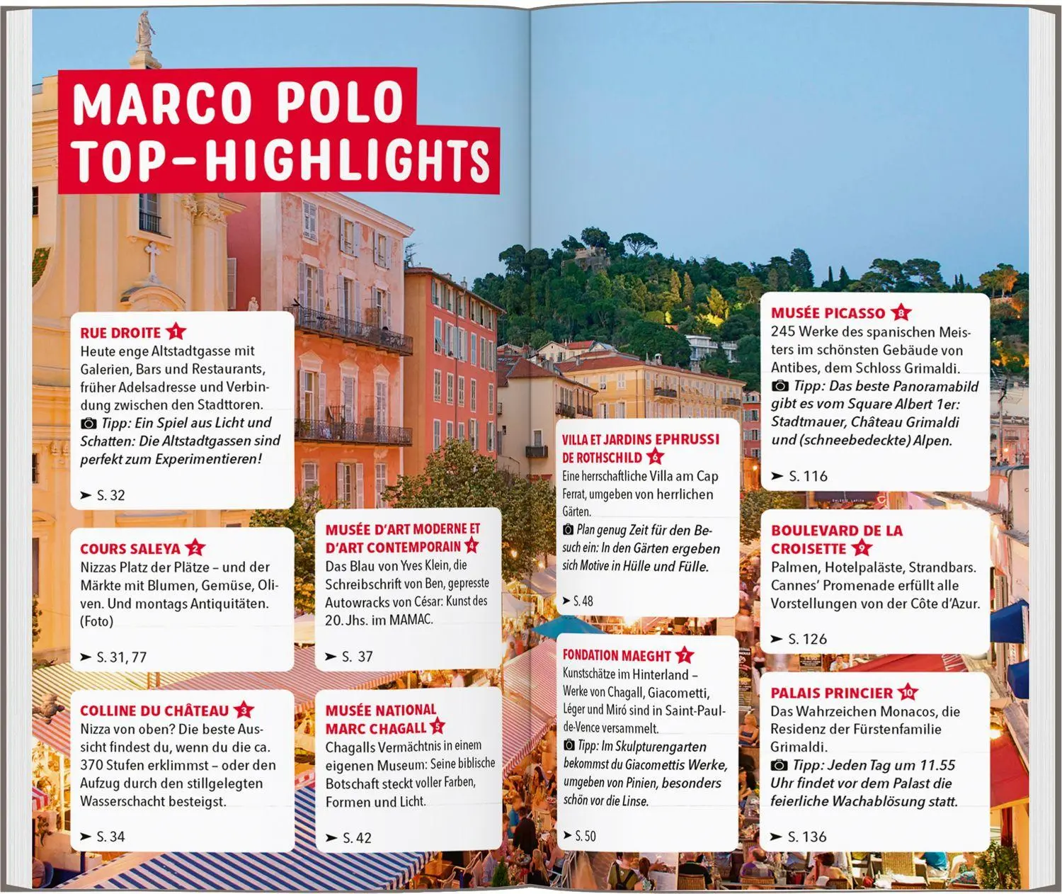 Bild: 9783829748872 | MARCO POLO Reiseführer Nizza, Antibes, Cannes, Monaco | Kimpfler