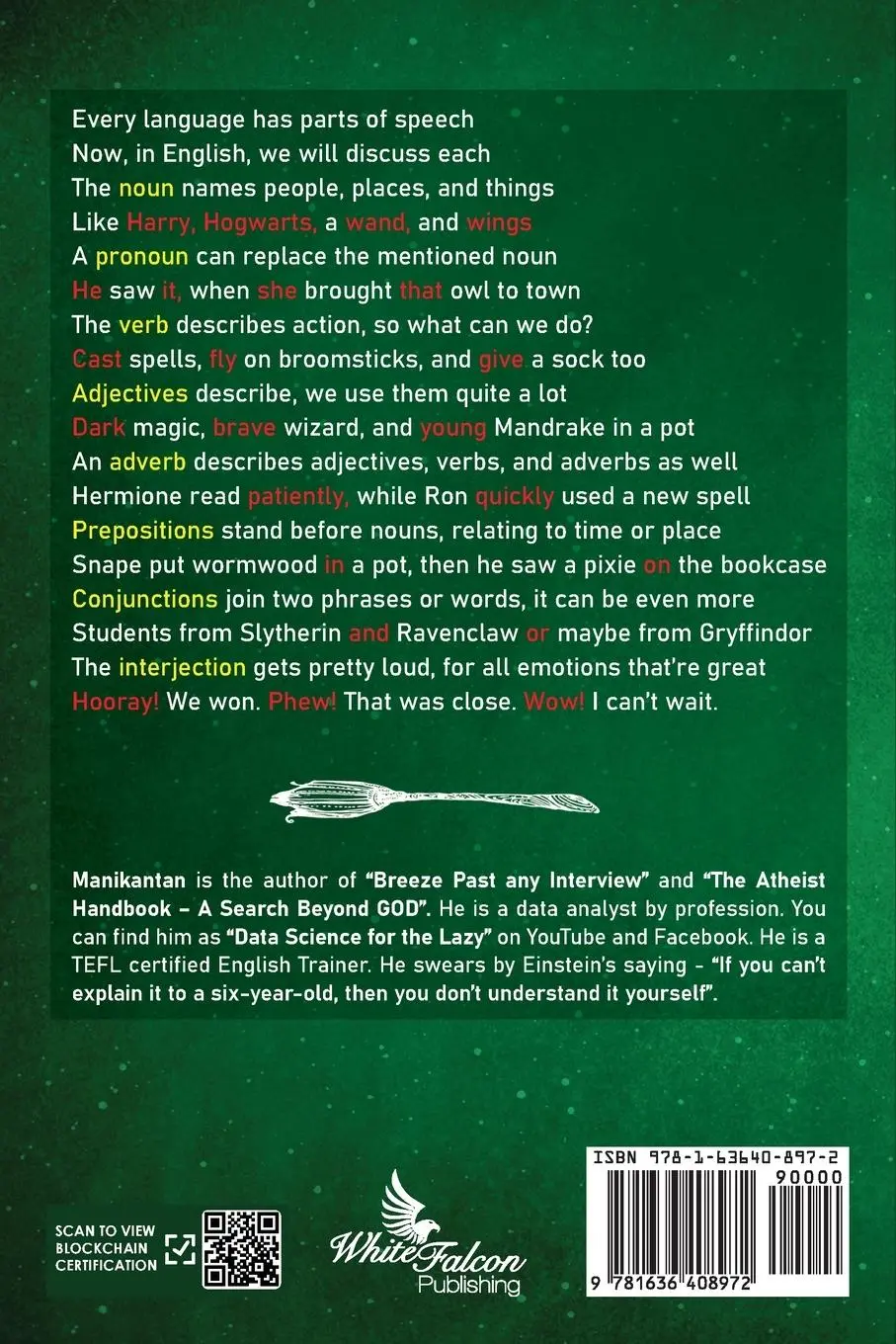 Rückseite: 9781636408972 | Learn English Grammar Through Harry Potter | Manikantan Su | Buch