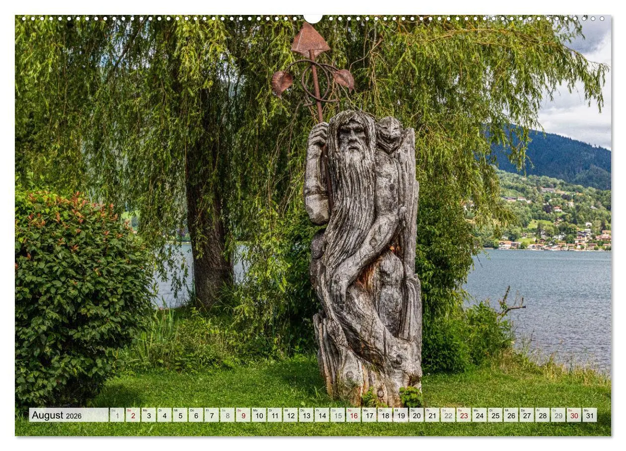 Bild: 9783457498972 | Magischer Tegernsee (Wandkalender 2026 DIN A2 quer), CALVENDO...