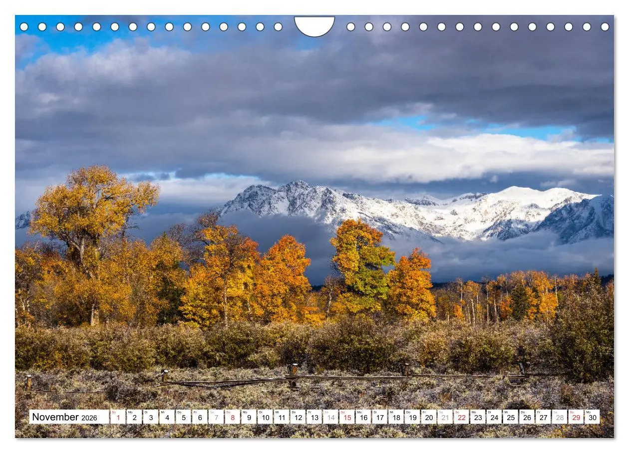 Bild: 9783457878972 | Grand Teton National Park (Wandkalender 2026 DIN A4 quer), CALVENDO...