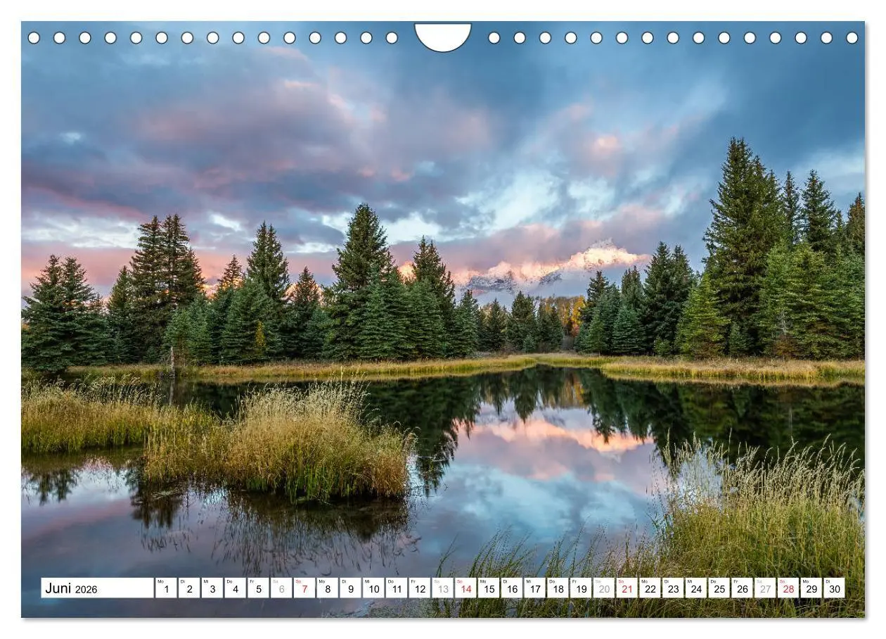 Bild: 9783457878972 | Grand Teton National Park (Wandkalender 2026 DIN A4 quer), CALVENDO...