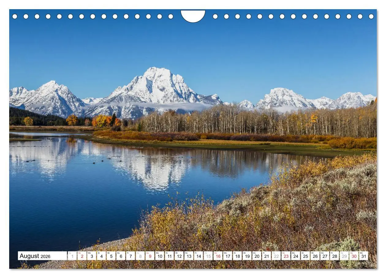 Bild: 9783457878972 | Grand Teton National Park (Wandkalender 2026 DIN A4 quer), CALVENDO...