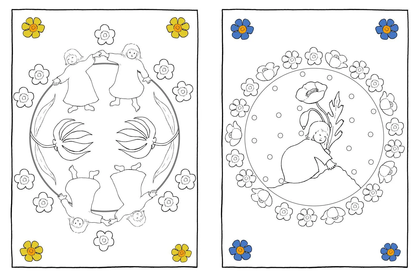 Bild: 9783480238972 | Etwas von den Wurzelkindern: Jahreszeiten-Malbuch | Sibylle von Olfers Bild: 9783480238972 | Etwas von den Wurzelkindern: Jahreszeiten-Malbuch | Sibylle von Olfers