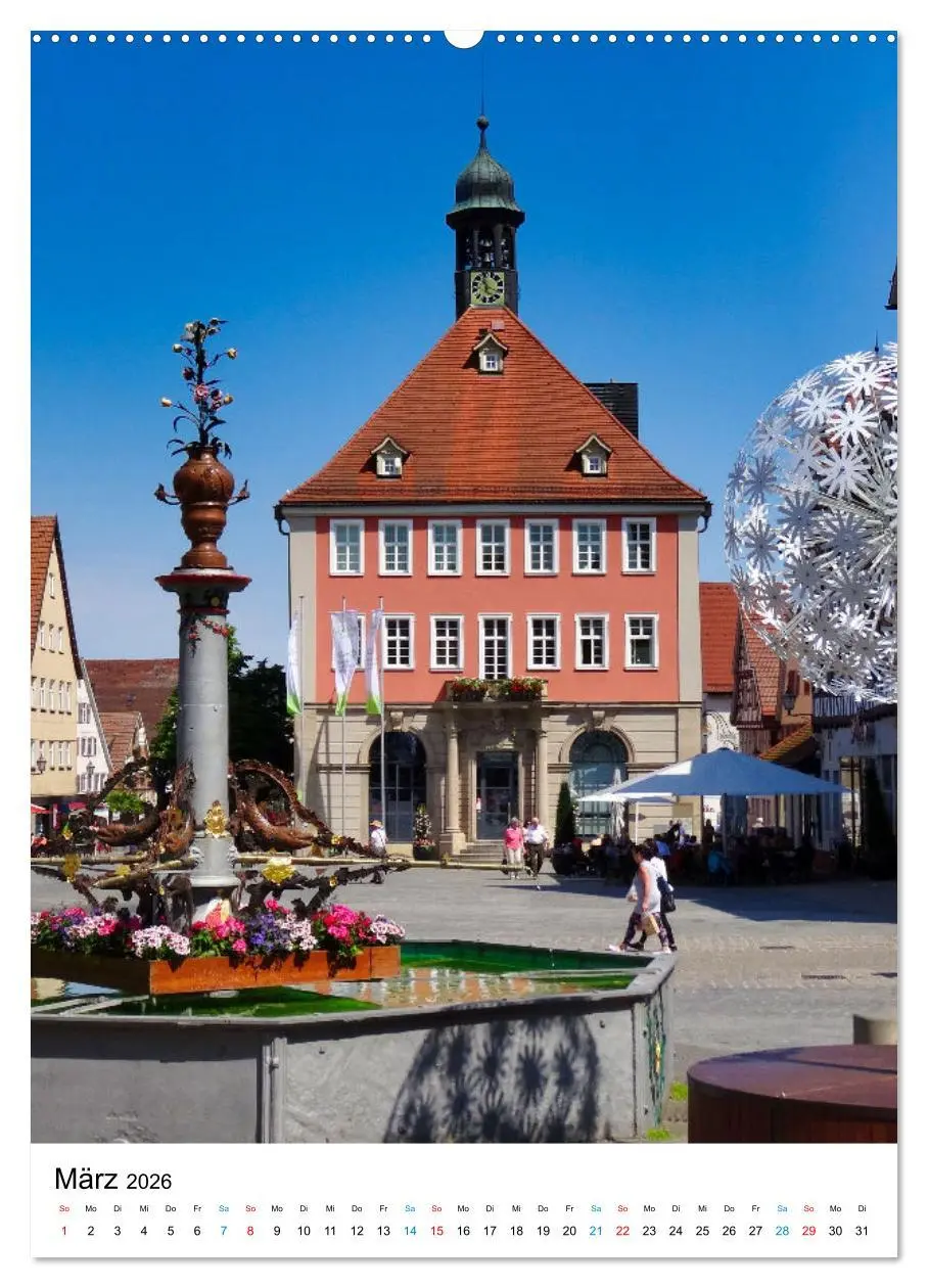 Bild: 9783516348972 | Rems und Murr (hochwertiger Premium Wandkalender 2026 DIN A2 hoch),...