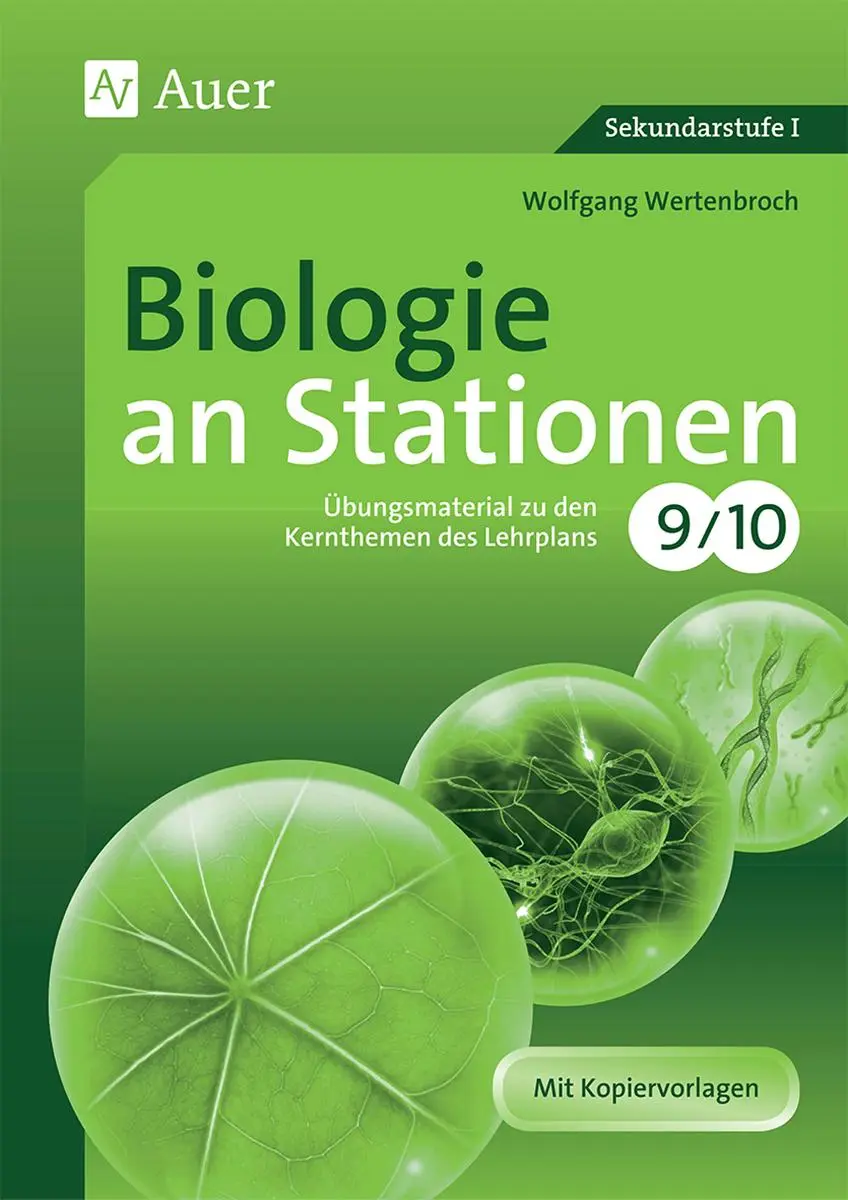Cover: 9783403069072 | Biologie an Stationen 9-10 | Wolfgang Wertenbroch | Broschüre | 88 S.
