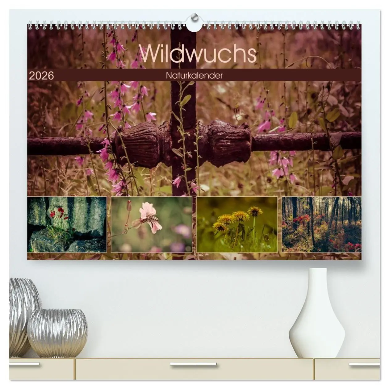 Cover: 9783457769072 | Wildwuchs 2026 (hochwertiger Premium Wandkalender 2026 DIN A2...