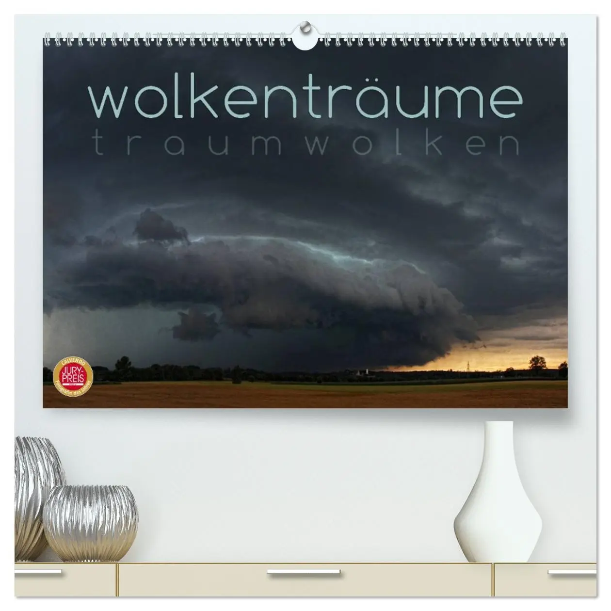 Cover: 9783516099072 | Wolkenträume - Traumwolken (hochwertiger Premium Wandkalender 2026...