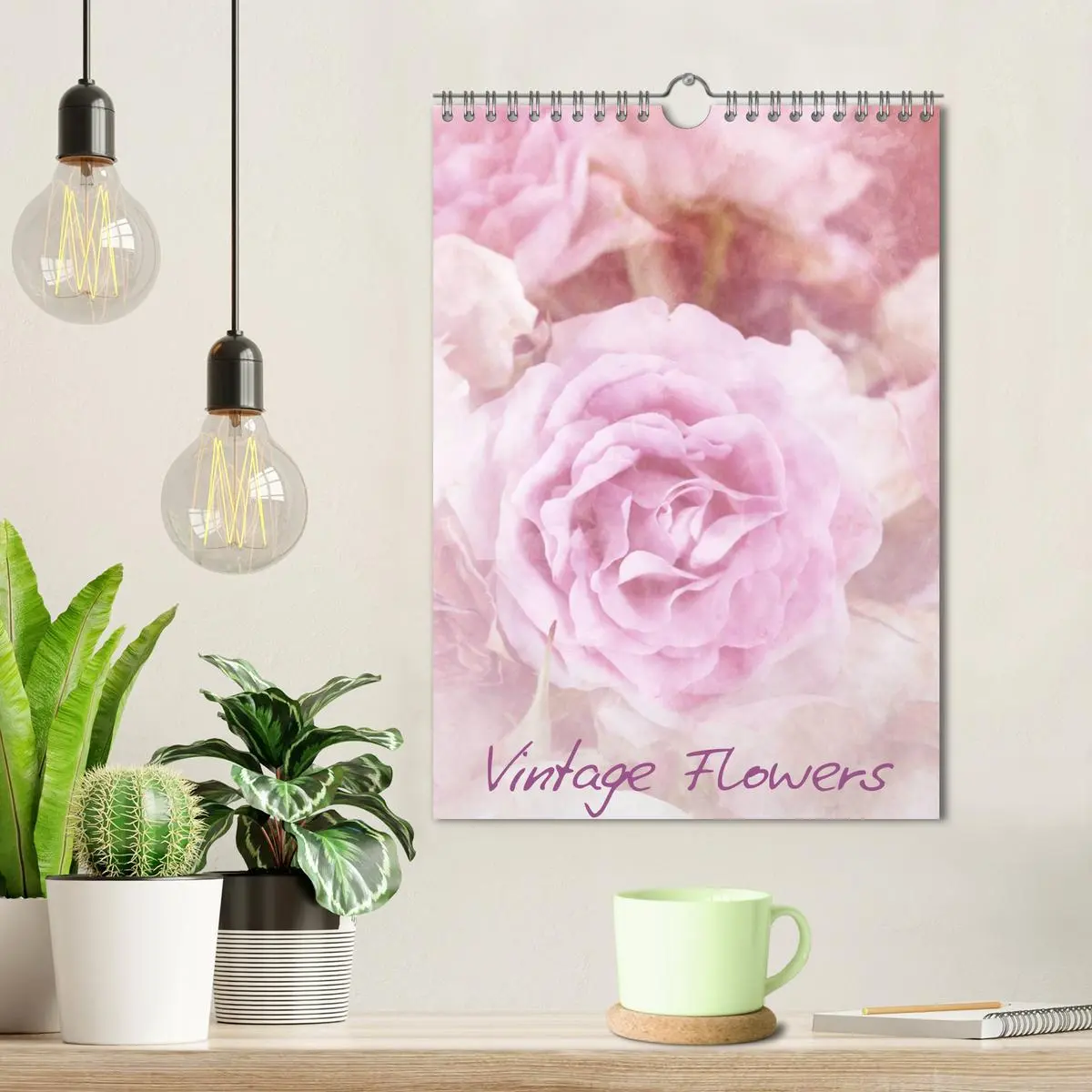 Bild: 9783516479072 | Vintage Flowers (Wandkalender 2026 DIN A4 hoch), CALVENDO...
