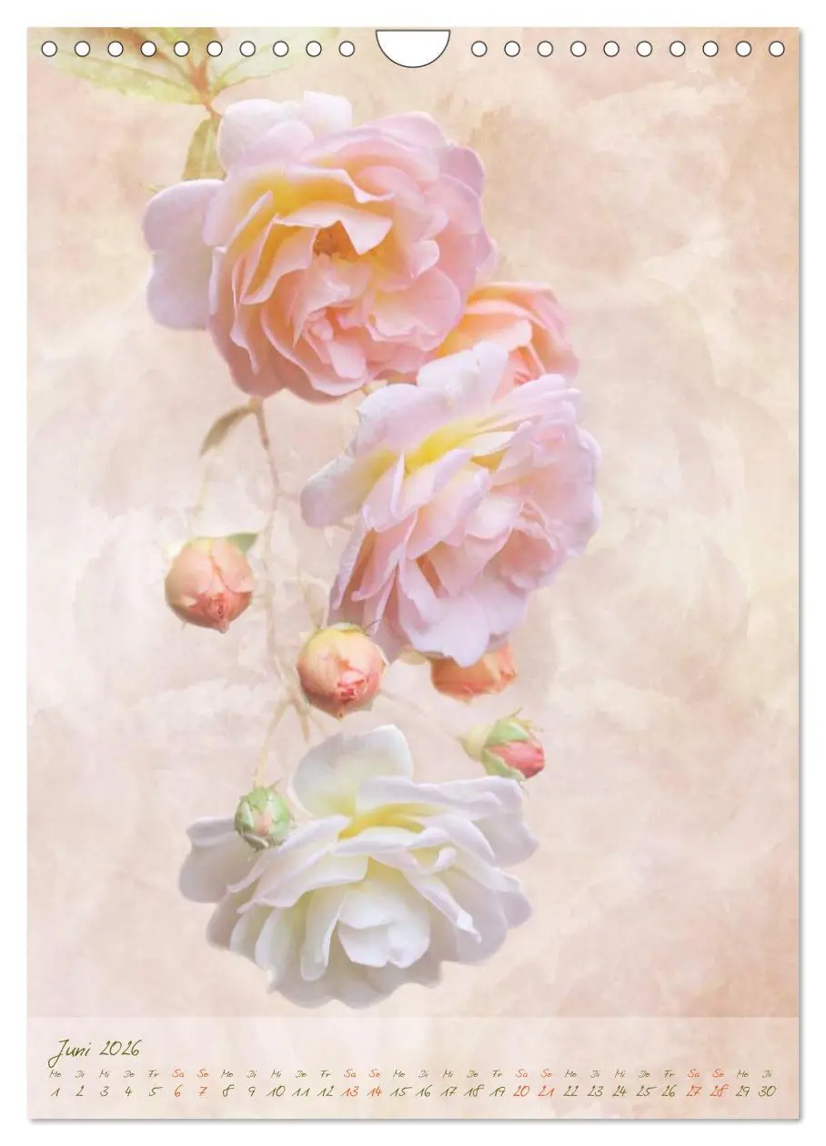 Bild: 9783516479072 | Vintage Flowers (Wandkalender 2026 DIN A4 hoch), CALVENDO...