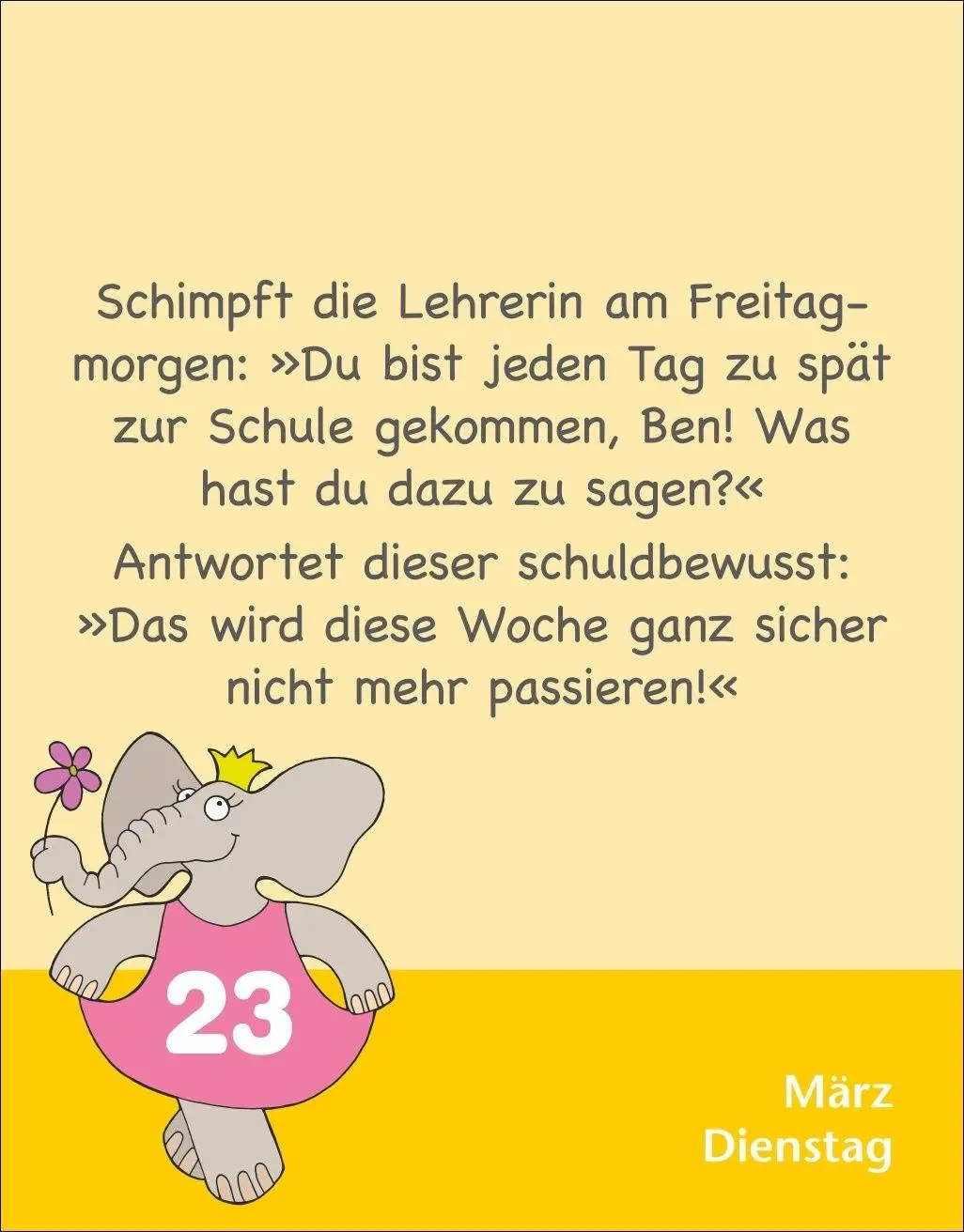 Bild: 9783840039072 | Witze für Kids Tagesabreißkalender 2027 | Petra Raffelsiefer | 324 S.