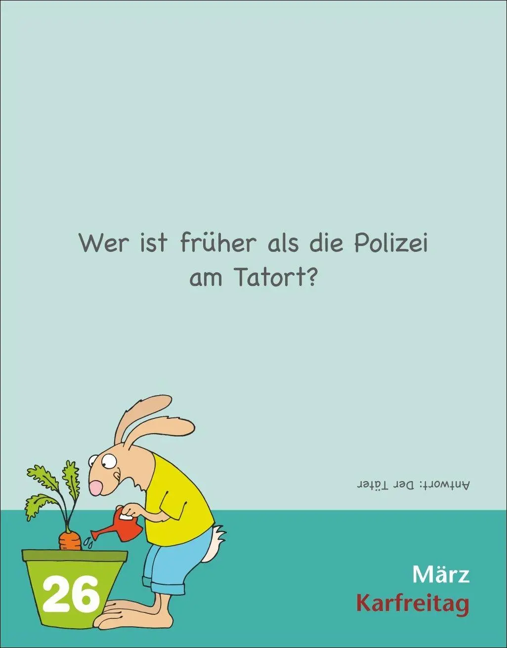 Bild: 9783840039072 | Witze für Kids Tagesabreißkalender 2027 | Petra Raffelsiefer | 324 S.