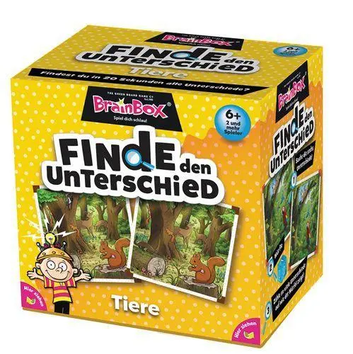 Cover: 5025822949172 | BrainBox - Finde den Unterschied Tiere | BrainBox | Spiel | 2094917