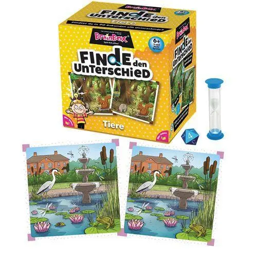 Bild: 5025822949172 | BrainBox - Finde den Unterschied Tiere | BrainBox | Spiel | 2094917
