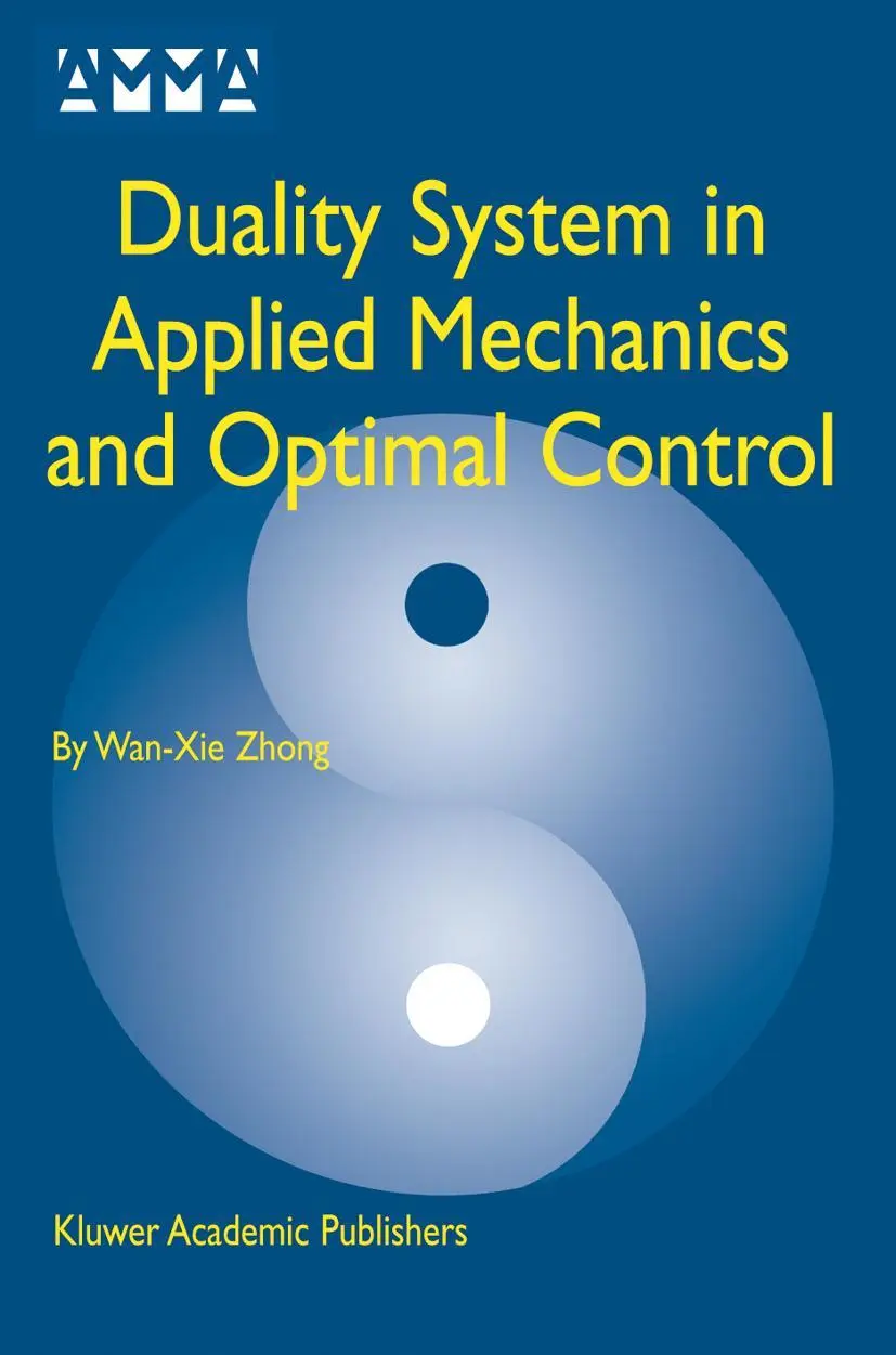 Cover: 9781475779172 | Duality System in Applied Mechanics and Optimal Control | Zhong | Buch