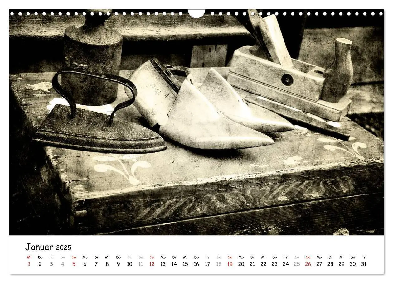 Bild: 9783435739172 | Retro (Wandkalender 2025 DIN A3 quer), CALVENDO Monatskalender | 2025
