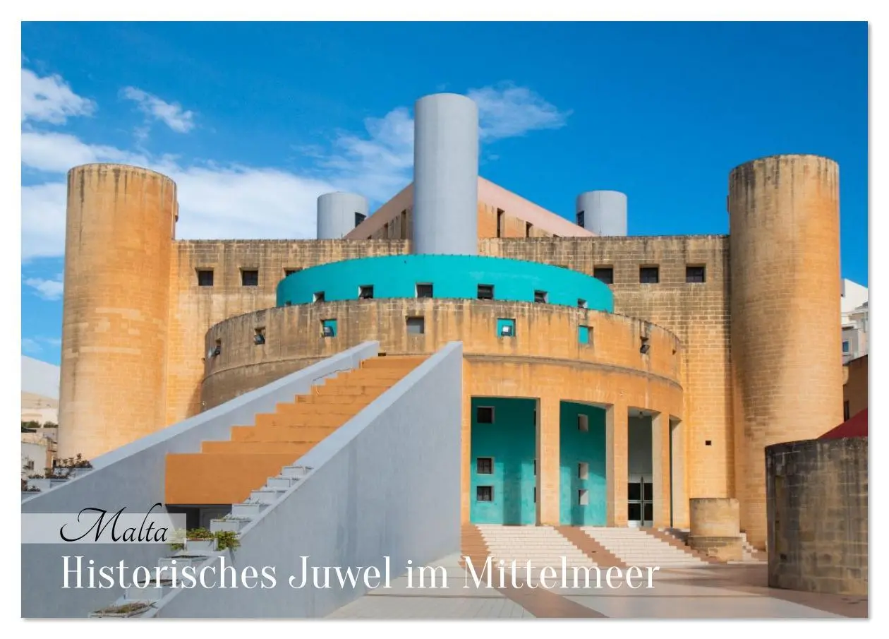 Cover: 9783516609172 | Malta - Historisches Juwel im Mittelmeer (Tischkalender 2026 DIN A5...