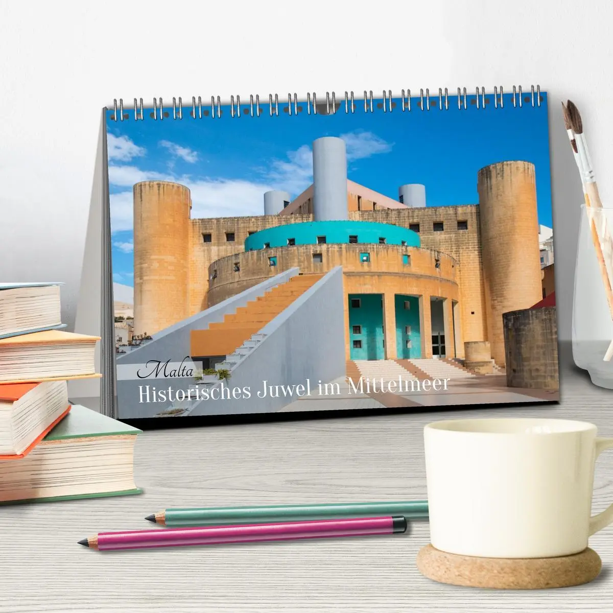 Bild: 9783516609172 | Malta - Historisches Juwel im Mittelmeer (Tischkalender 2026 DIN A5...
