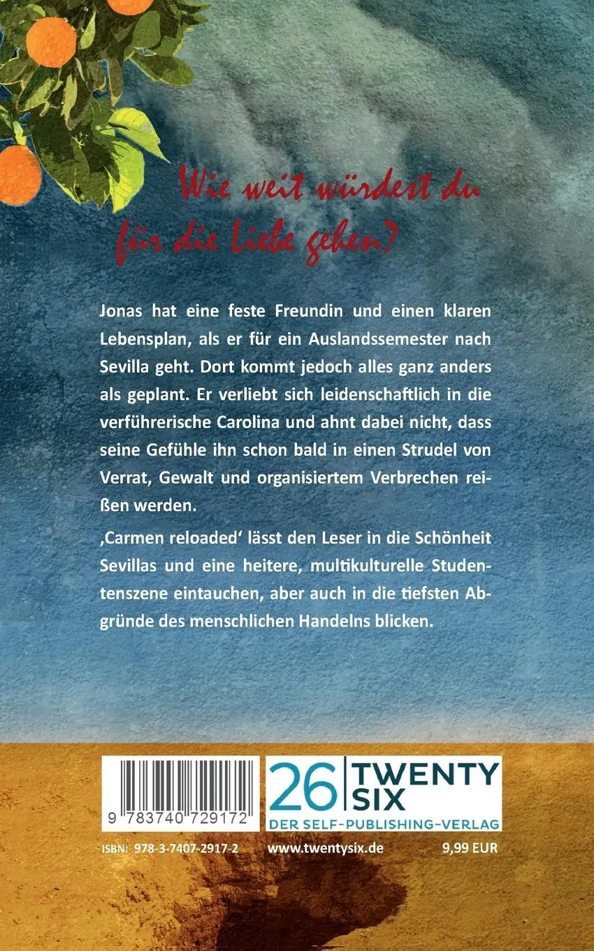 Rückseite: 9783740729172 | Carmen reloaded | Sonja Objartel | Taschenbuch | 224 S. | Deutsch