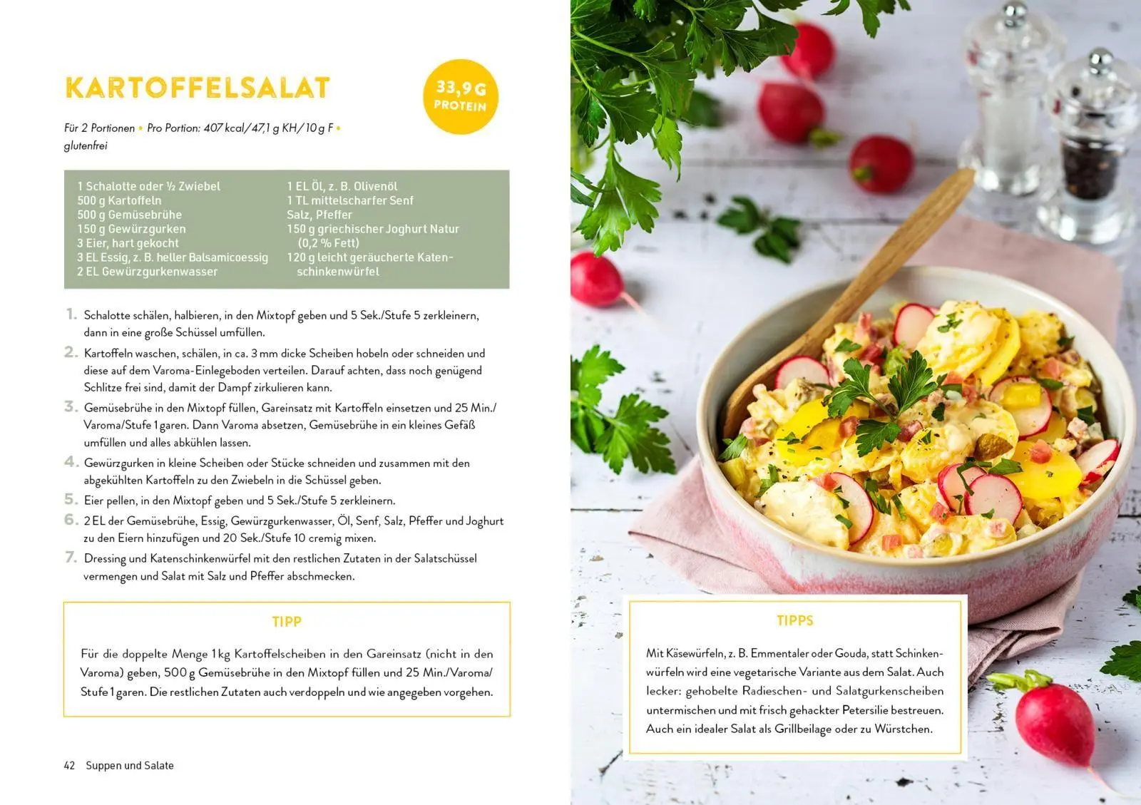 Bild: 9783742329172 | Das geniale High-Protein-Kochbuch für den Thermomix® | Veronika Pichl