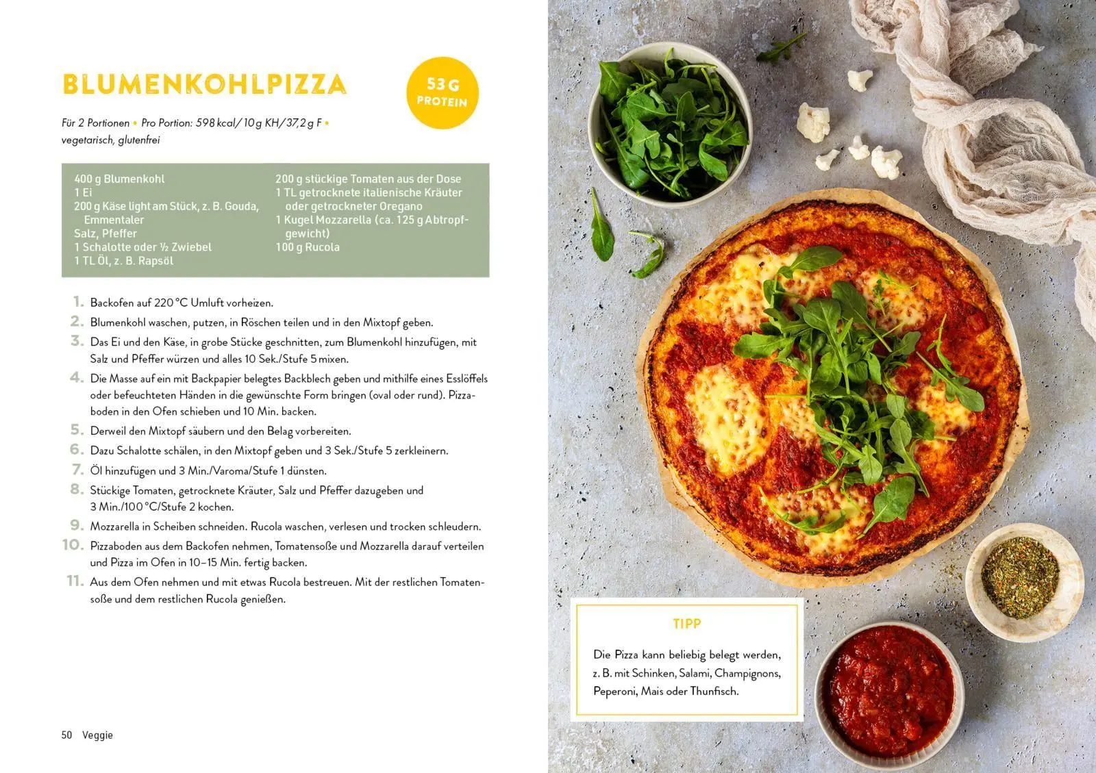 Bild: 9783742329172 | Das geniale High-Protein-Kochbuch für den Thermomix® | Veronika Pichl