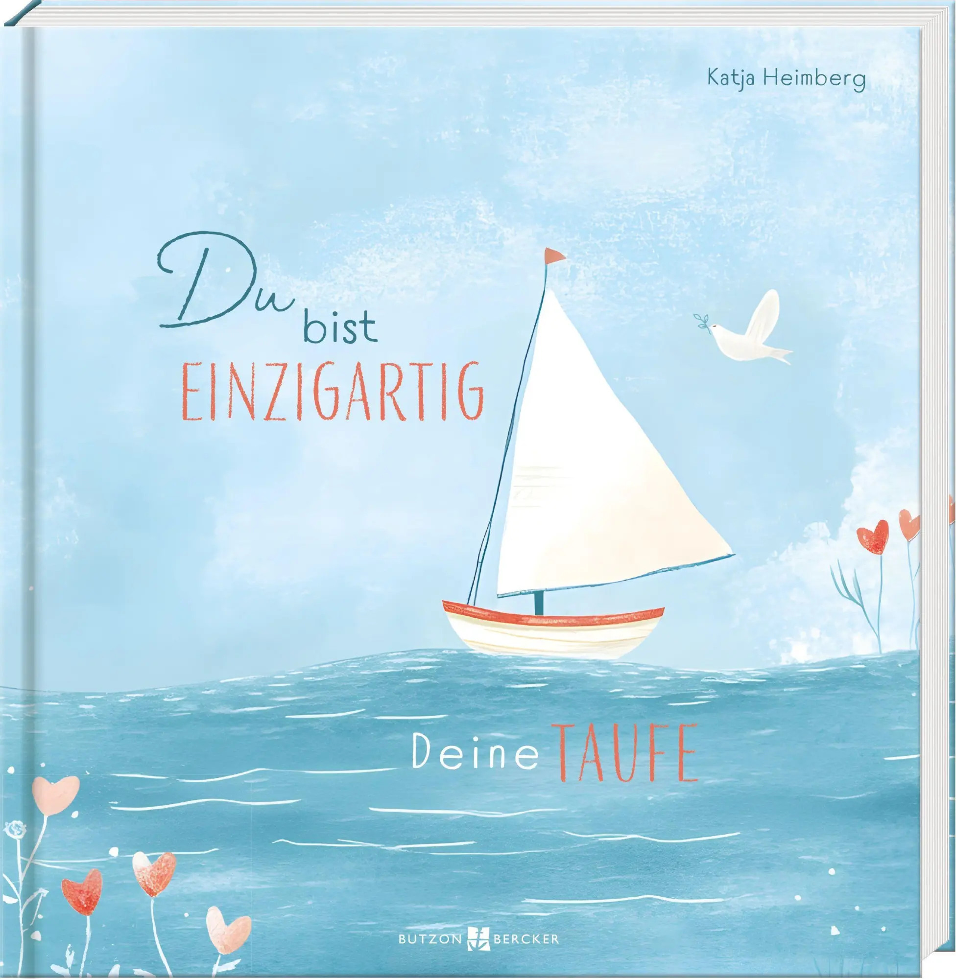 Cover: 9783766639172 | Du bist einzigartig | Deine Taufe. Gäste- und Erinnerungsbuch | Buch