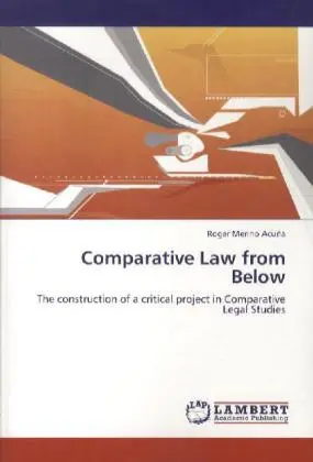 Cover: 9783848429172 | Comparative Law from Below | Roger Merino Acuña | Taschenbuch