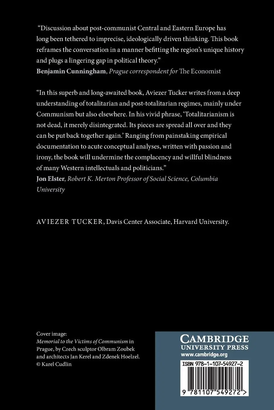 Rückseite: 9781107549272 | The Legacies of Totalitarianism | Aviezer Tucker | Taschenbuch | 2022
