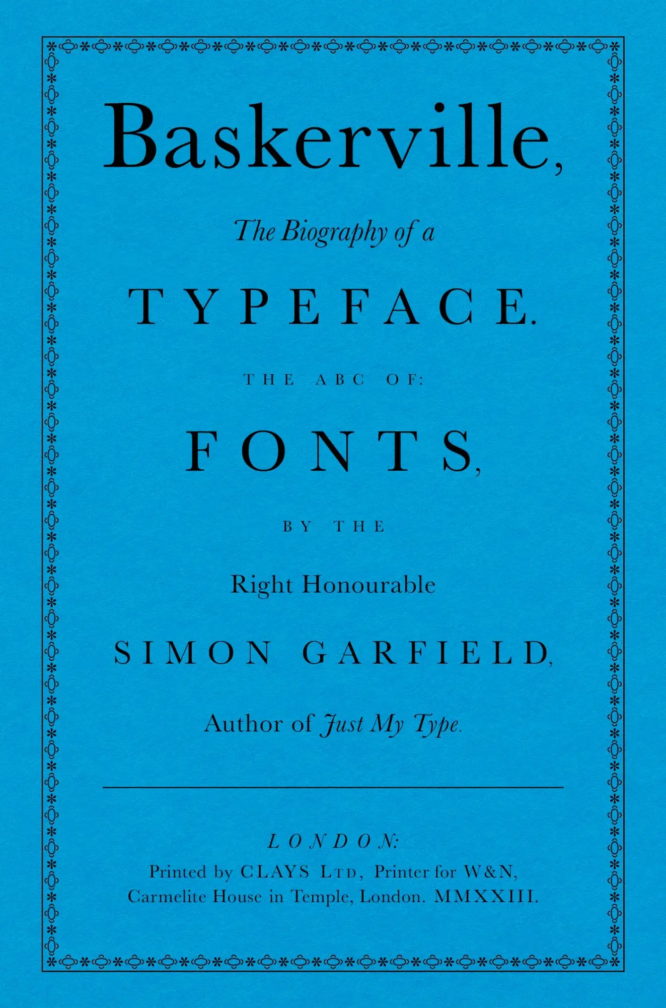 Cover: 9781399609272 | Baskerville | The Biography of a Typeface (The ABC of Fonts) | Buch