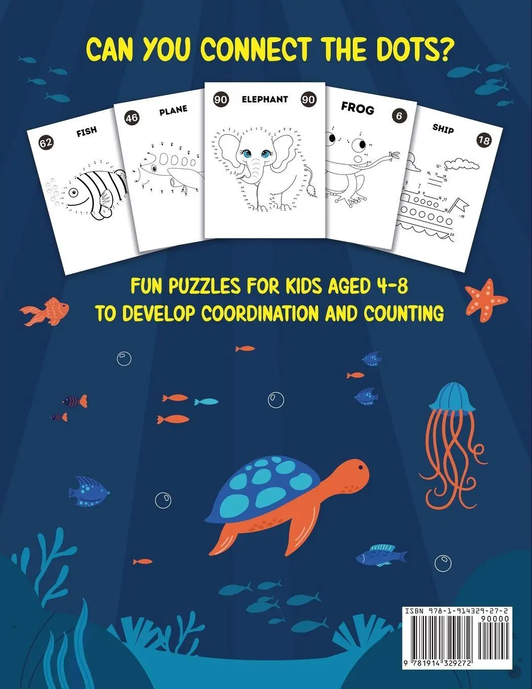Rückseite: 9781914329272 | Dot to Dot for Kids Ages 4-8 | Splendid Youth | Taschenbuch | Englisch