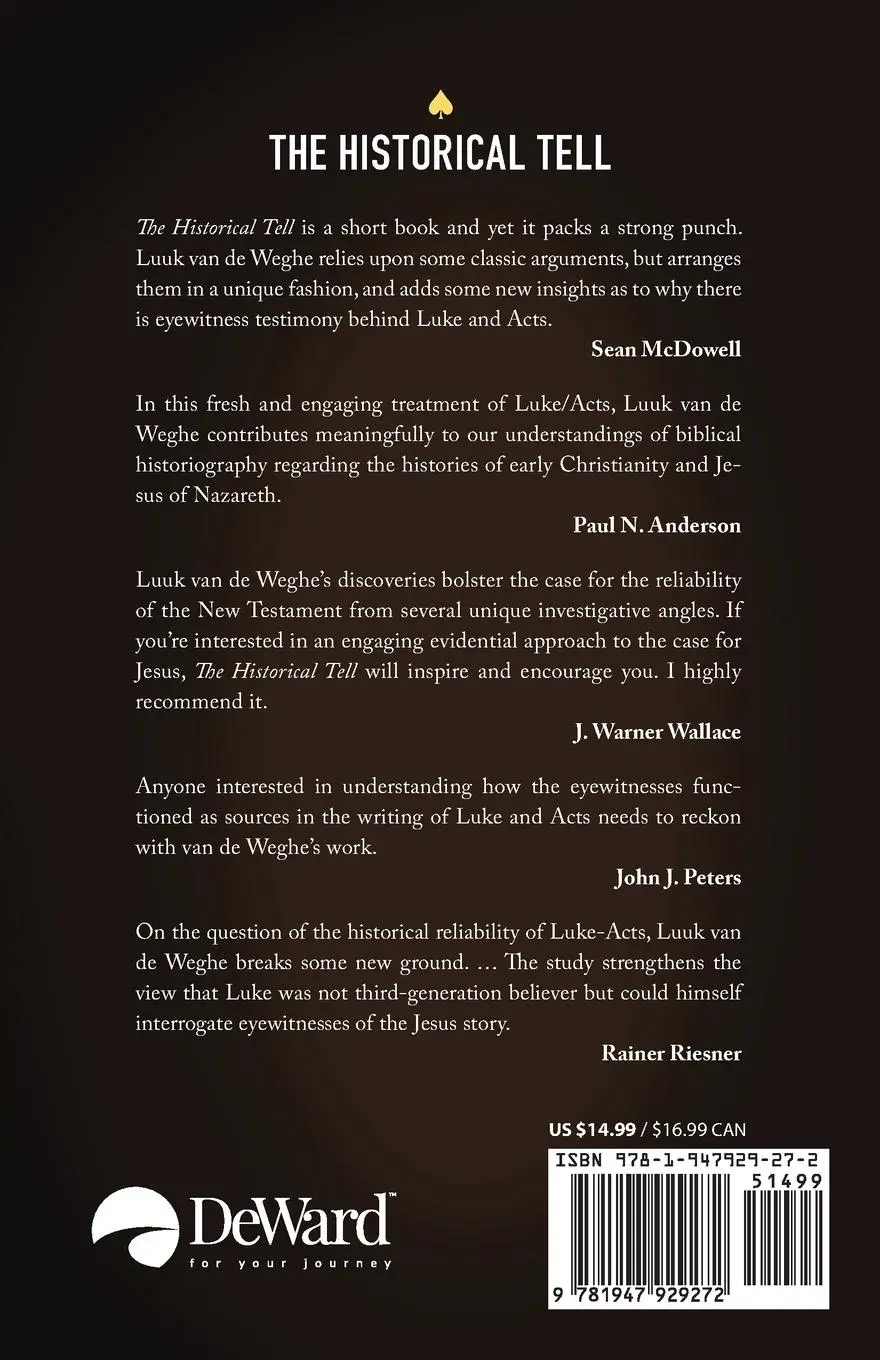 Rückseite: 9781947929272 | The Historical Tell | Luuk van de Weghe | Taschenbuch | Englisch