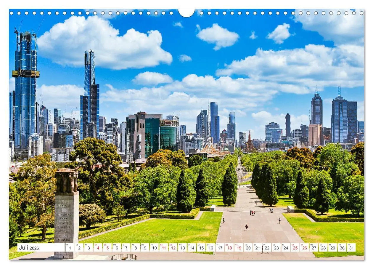 Bild: 9783457679272 | Melbourne - Sympathische Metropole Australiens (Wandkalender 2026...