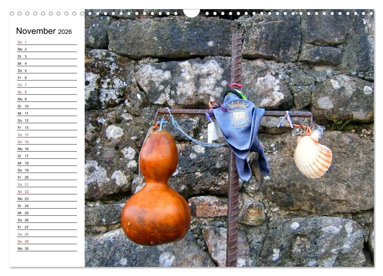 Bild: 9783457989272 | Camino Portugues - Jakobsweg (Wandkalender 2026 DIN A3 quer),...