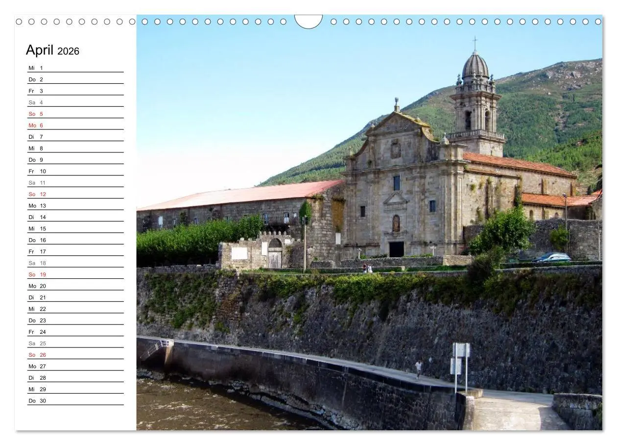 Bild: 9783457989272 | Camino Portugues - Jakobsweg (Wandkalender 2026 DIN A3 quer),...